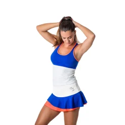 Hot Fosil Tank Top Women - Blue, Coral Tops