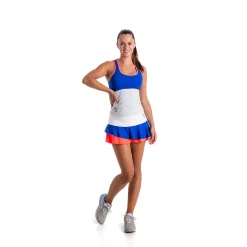 Hot Fosil Tank Top Women - Blue, Coral Tops