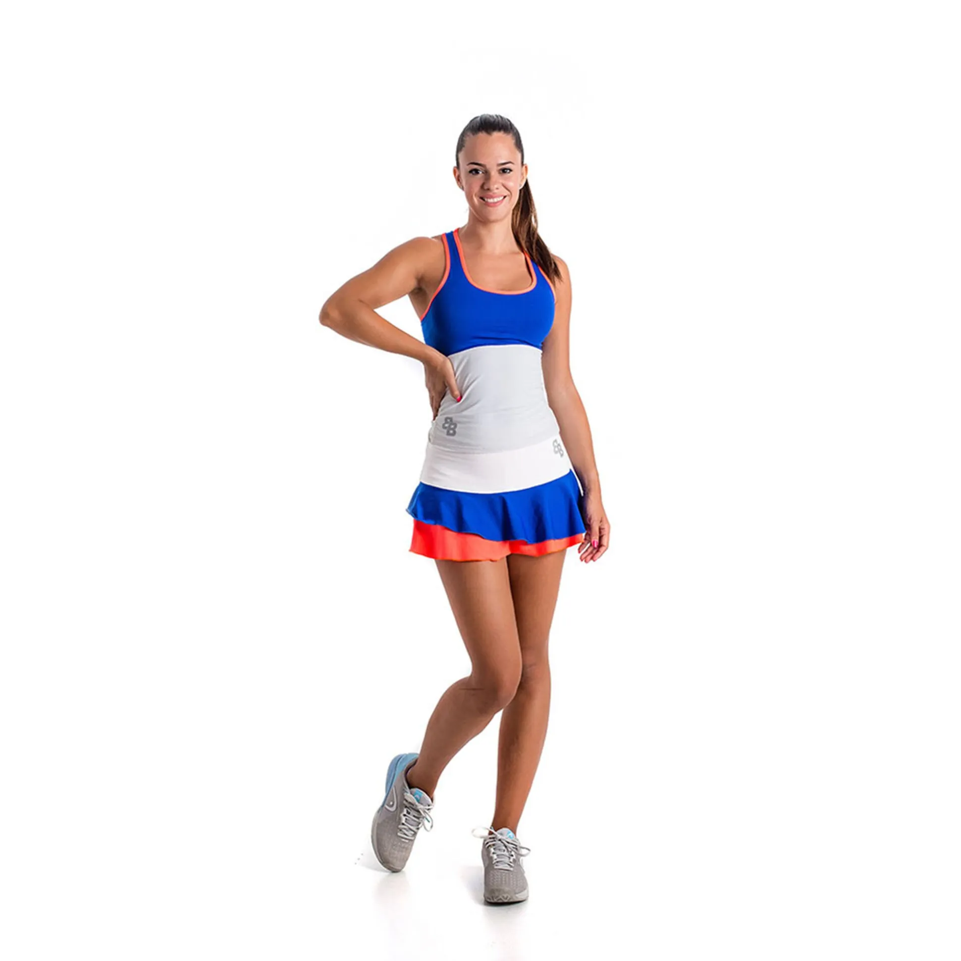 Hot Fosil Tank Top Women - Blue, Coral Tops