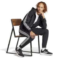 New Future Icon 3 Stripes Regular Training Pants Women - Black, White Pants
