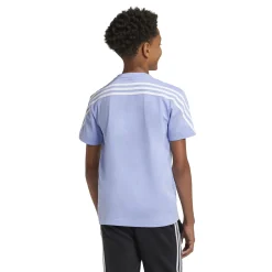Store Future Icon 3Stripes T-Shirt Boys - Light Blue, White Shirts