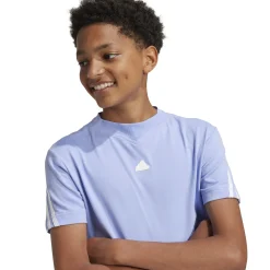 Store Future Icon 3Stripes T-Shirt Boys - Light Blue, White Shirts