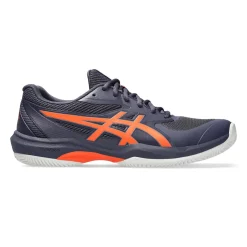 Cheap Game FF Clay Court Shoe Men - Dark Blue, Orange Clay Court Shoes