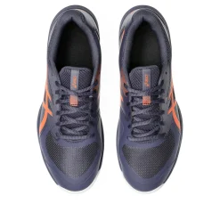 Cheap Game FF Clay Court Shoe Men - Dark Blue, Orange Clay Court Shoes