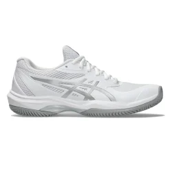 Cheap Game FF Clay Court Shoe Women - White, Silver Clay Court Shoes
