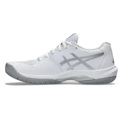 Cheap Game FF Clay Court Shoe Women - White, Silver Clay Court Shoes
