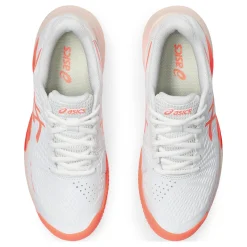 New Gel-Challenger 14 Clay Court Shoe Women - White, Coral Clay Court Shoes