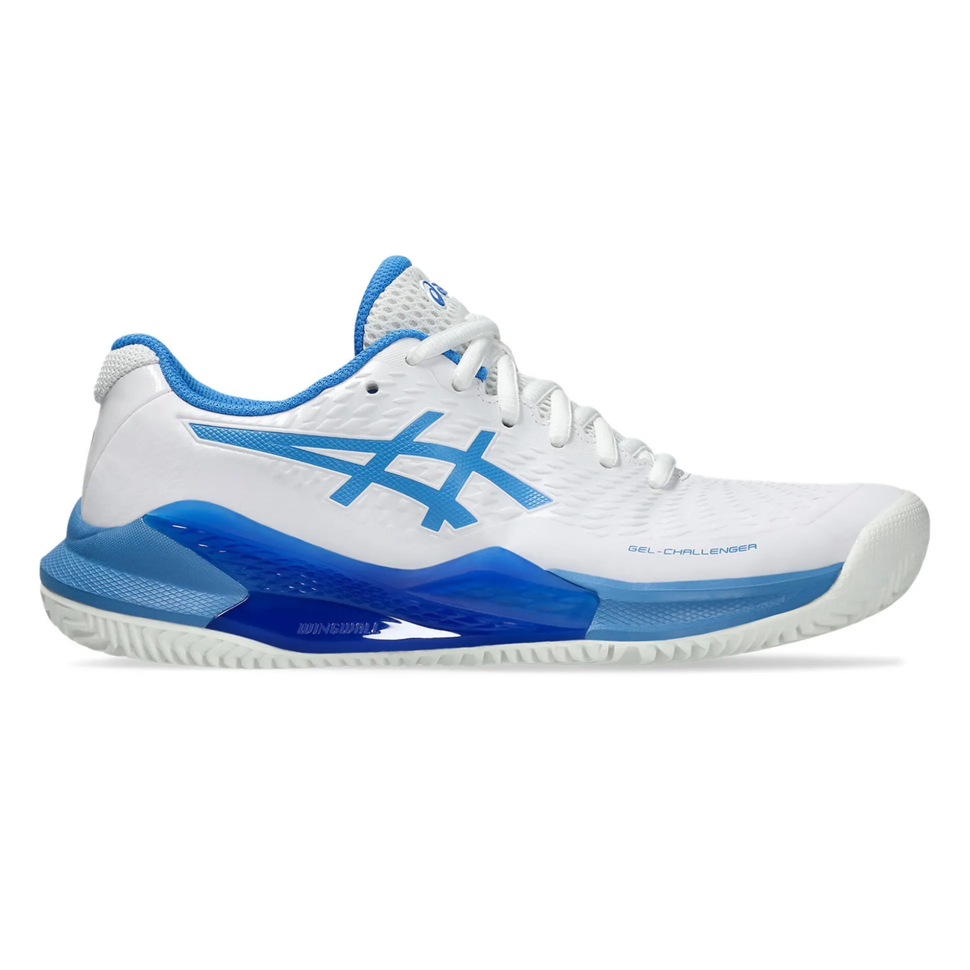 Flash Sale Gel-Challenger 14 Clay Court Shoe Women - White, Blue Clay Court Shoes