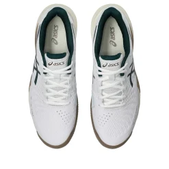 Sale Gel-Challenger 14 Clay Court Shoe Men - White, Dark Green Clay Court Shoes