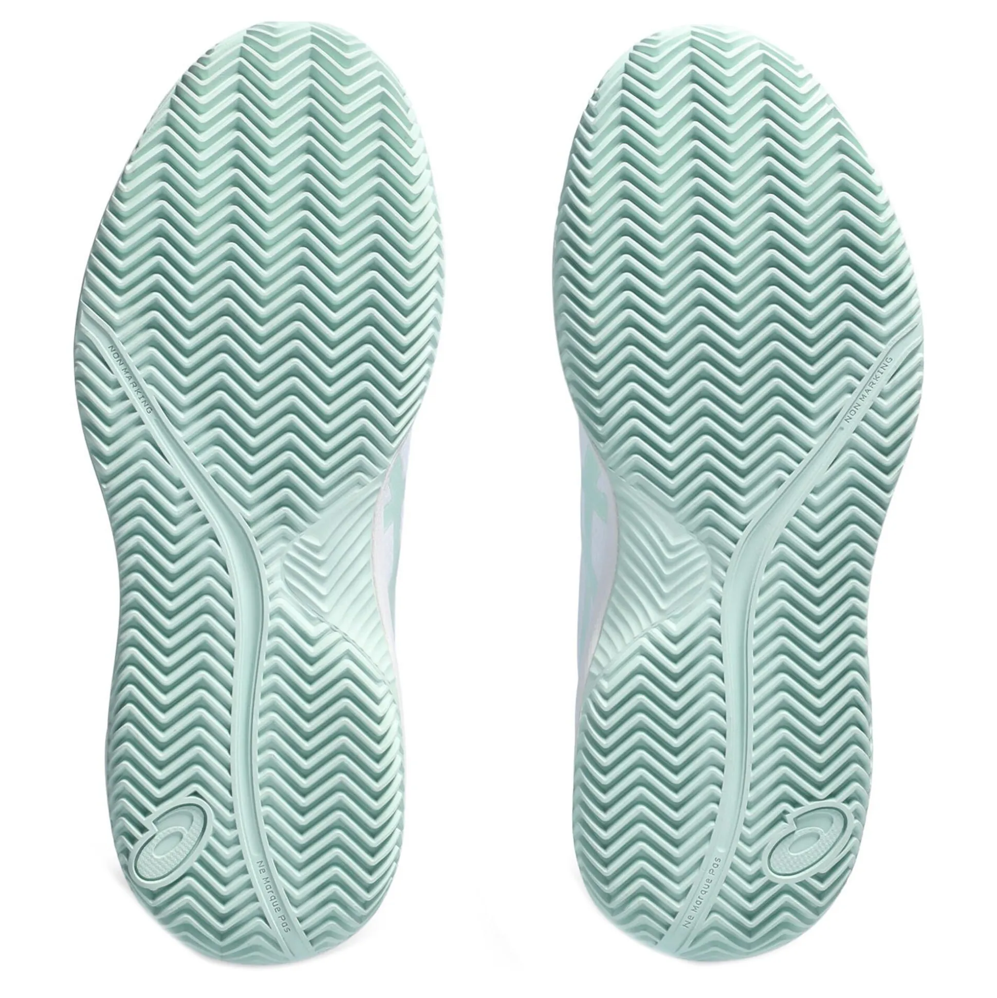 New Gel-Dedicate 8 Clay Court Shoe Women - White, Mint Clay Court Shoes