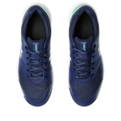 Hot Gel-Dedicate 8 Clay Court Shoe Men - Dark Blue, White Clay Court Shoes