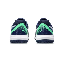 Hot Gel-Dedicate 8 Clay Court Shoe Men - Dark Blue, White Clay Court Shoes