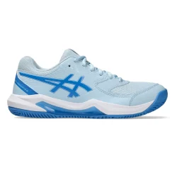 Cheap Gel-Dedicate 8 Clay Court Shoe Women - Light Blue, Blue Clay Court Shoes