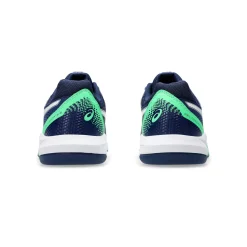 Fashion Gel-Dedicate 8 Indoor Carpet Shoe Men - Blue, White Carpet Shoes