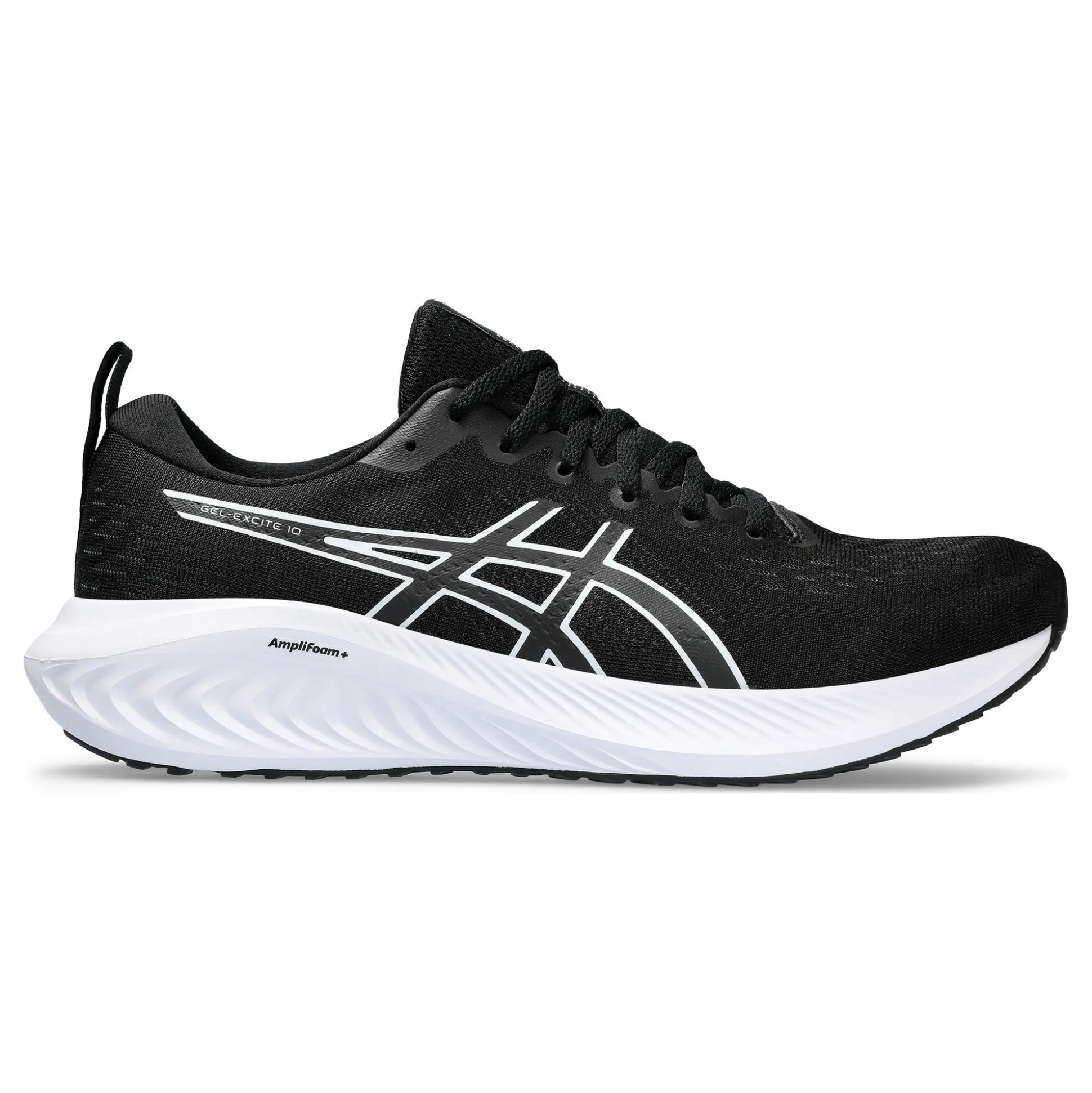 Cheap Gel-Excite 10 Neutral Running Shoe Men - Black, White Running Shoes