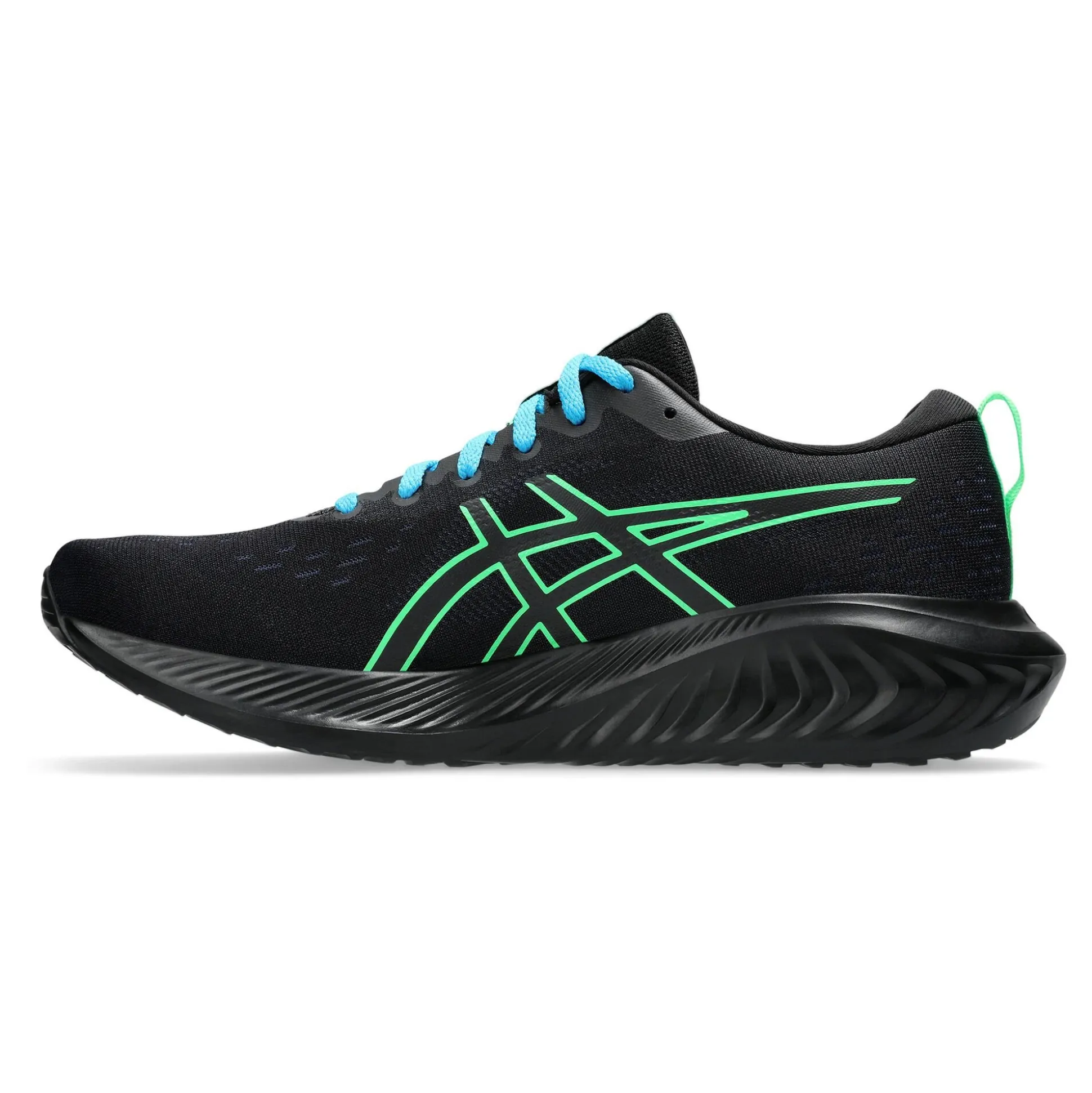 Cheap Gel-Excite 10 Neutral Running Shoe Men - Black, Green Running Shoes