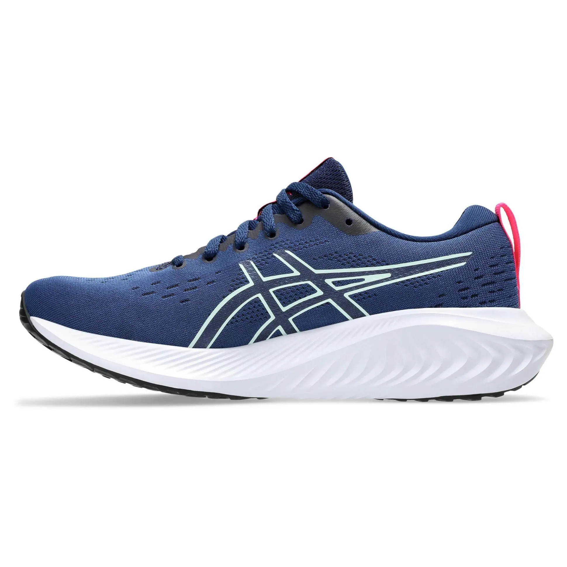 Clearance Gel-Excite 10 Neutral Running Shoe Women - Dark Blue, White Running Shoes