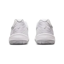 Cheap Gel-Game 9 Clay Court Shoe Women - White, Silver Clay Court Shoes