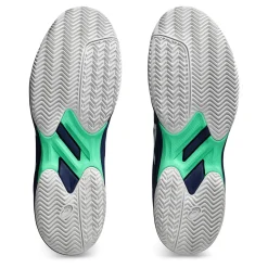 Hot Gel-Game 9 Clay Court Shoe Men - Dark Blue, White Clay Court Shoes