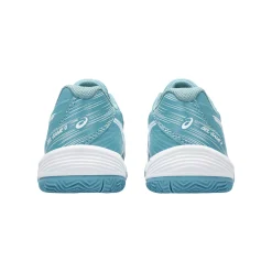 Shop Gel-Game 9 GS Clay Court Shoe Kids - Turquoise, White Clay Court Shoes