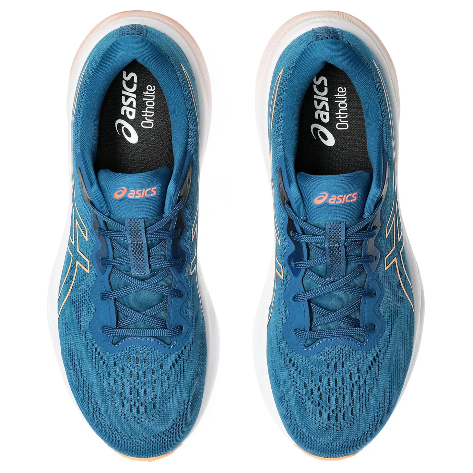 Cheap Gel-Pulse 15 Neutral Running Shoe Men - Dark Blue, Orange Running Shoes
