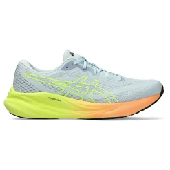Discount Gel-Pulse 15 Paris Neutral Running Shoe Women - Grey, Yellow Running Shoes