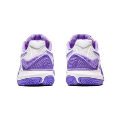 Cheap Gel-Resolution 9 Clay Court Shoe Women - White, Lilac Clay Court Shoes