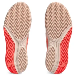 Clearance Gel-Resolution 9 Clay Court Shoe Women - Apricot, Coral Clay Court Shoes