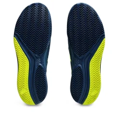 Clearance Gel-Resolution 9 Clay Court Shoe Men - Blue, Yellow Clay Court Shoes