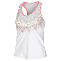 Store Geo Grande With Bra Tank Top Women - White, Multicoloured Tops