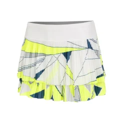 New Going Strong Pleated Skirt Women - White, Multicoloured Skirts