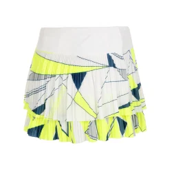New Going Strong Pleated Skirt Women - White, Multicoloured Skirts