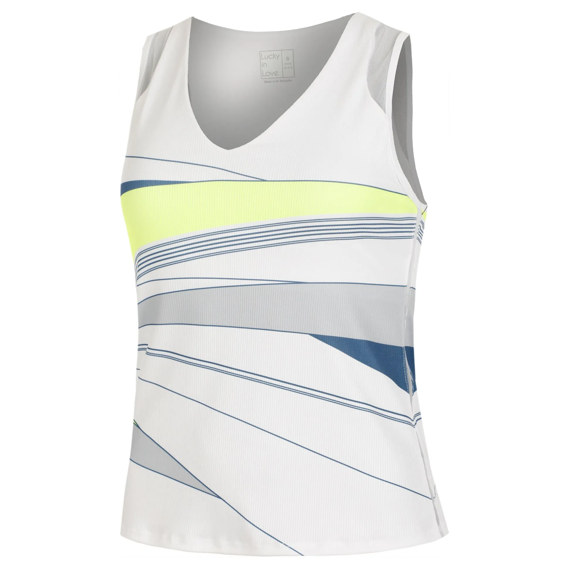 Shop Going Strong Tank Top Women - White, Multicoloured Tops