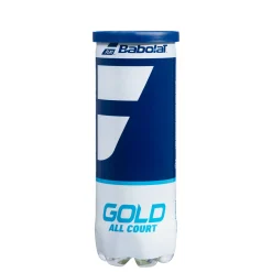 Cheap Gold All Court 3 Ball Tube Regular Balls