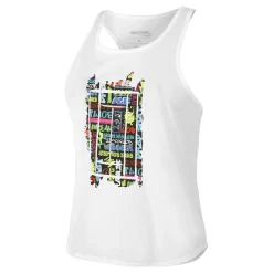 Hot Graffity Tank Top Women - White, Multicoloured Tops