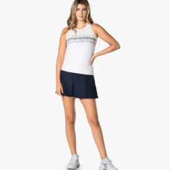 Cheap Grand Slam Tank W/Bra Tank Top Women - White Tops
