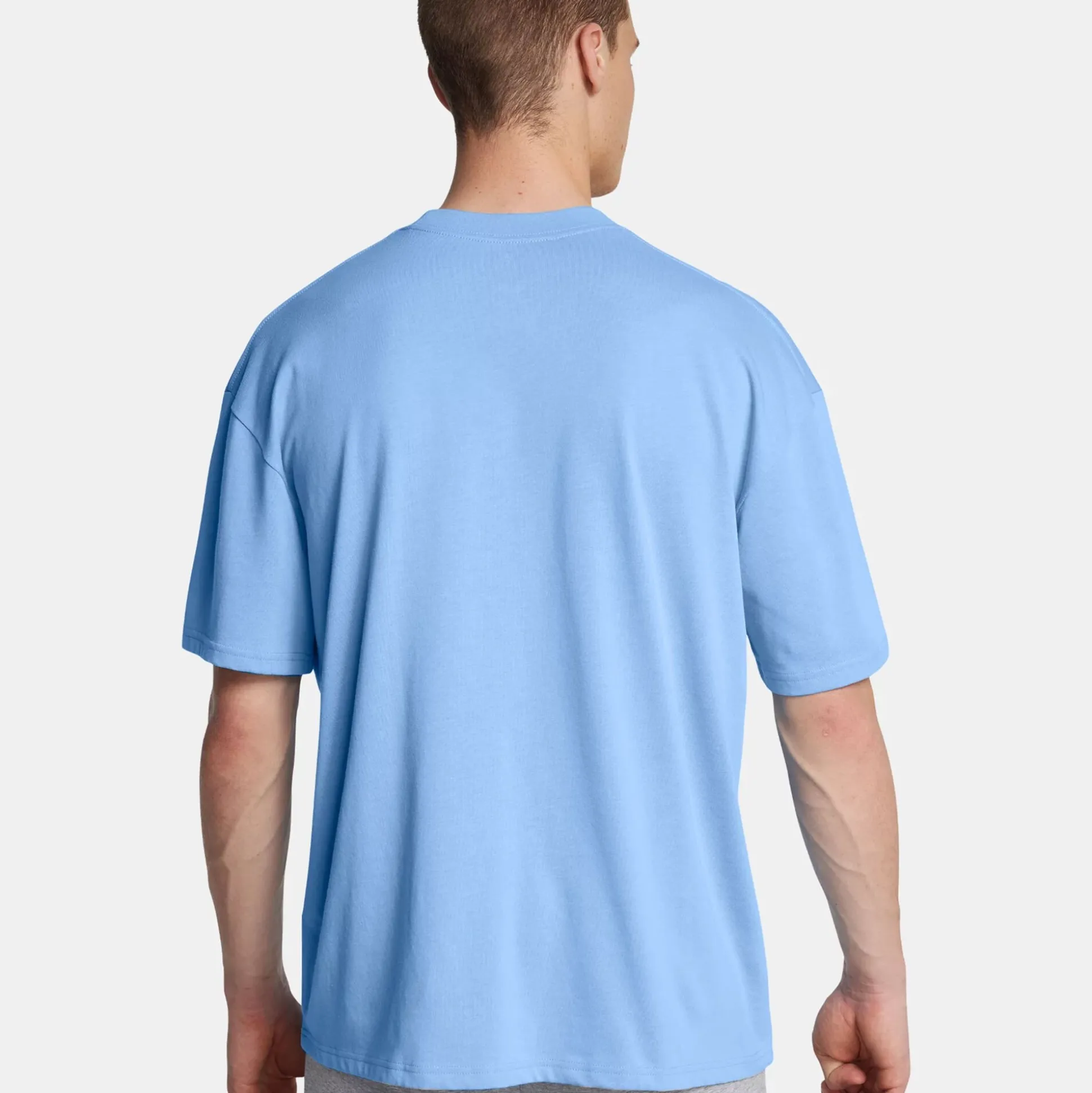 Shop Graphics T-Shirt Men - Light Blue Shirts