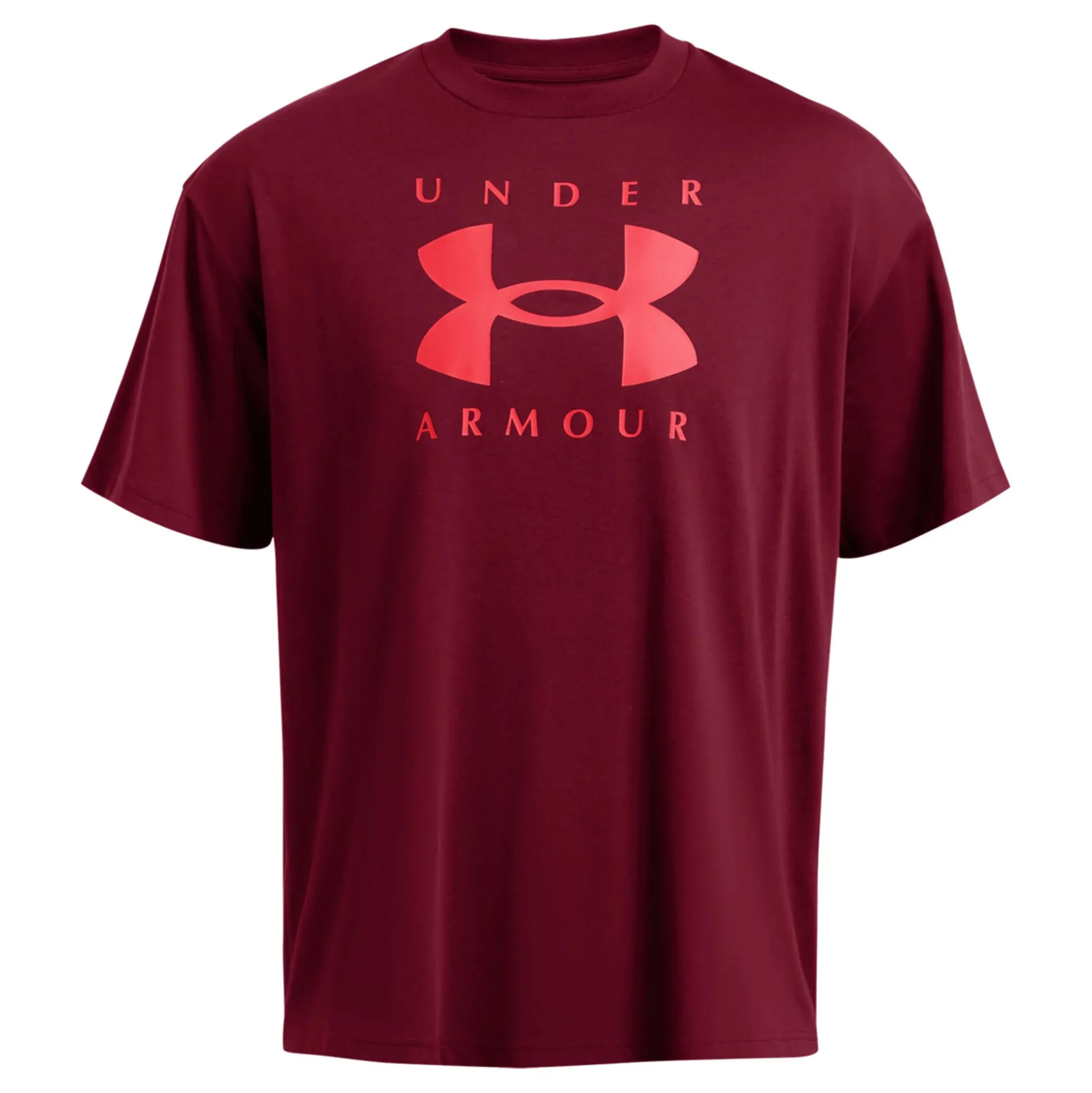Shop Graphics T-Shirt Men - Wine Red Shirts