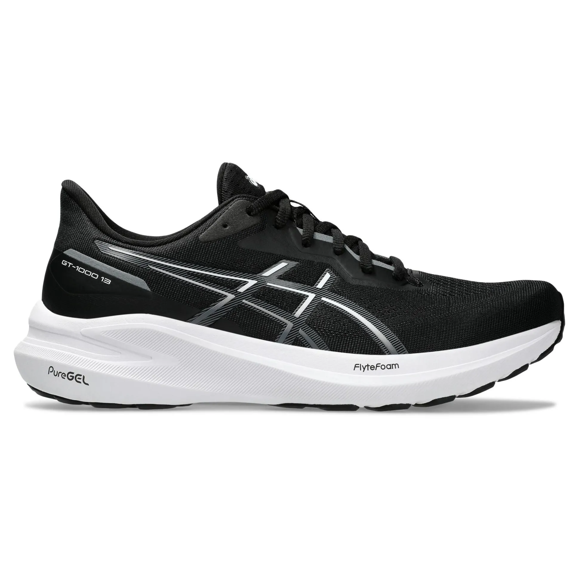Best GT-1000 13 Stability Running Shoe Men - Black, White Running Shoes