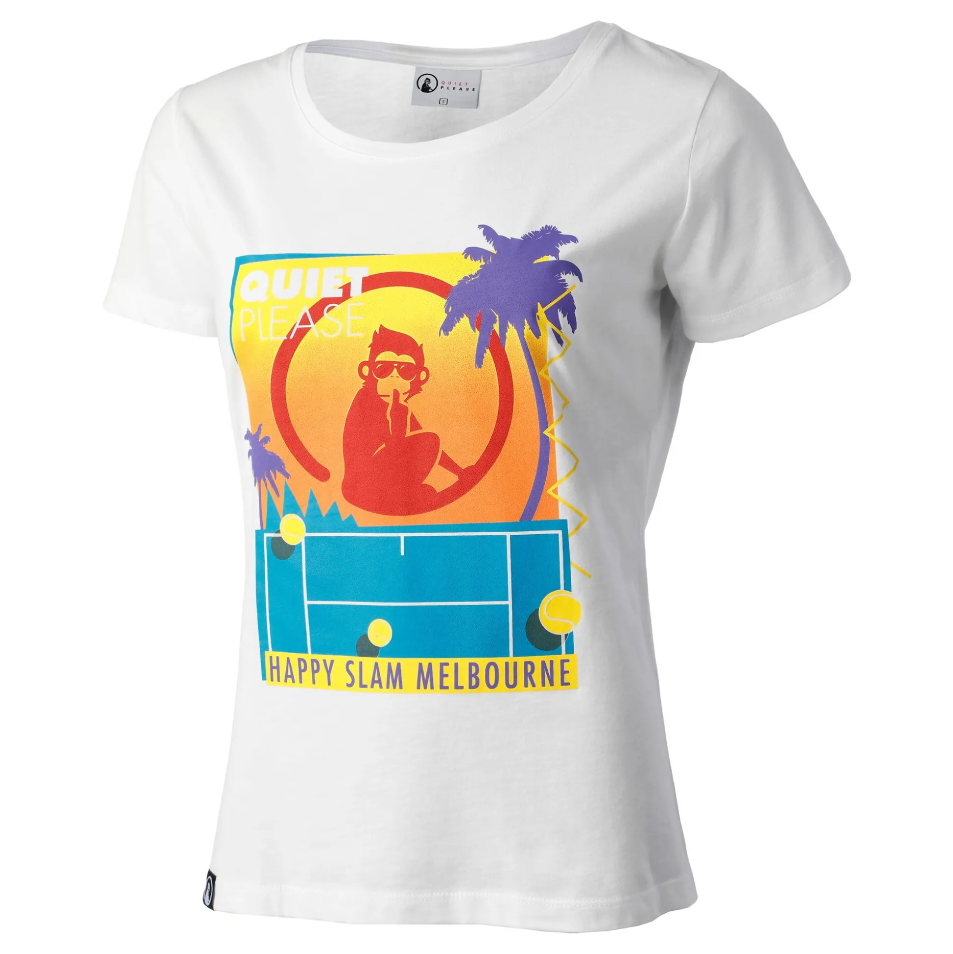 Cheap Happy Slam T-Shirt Women - White, Multicoloured Shirts