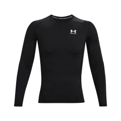 Cheap Heatgear Comp Long Sleeve Men - Black, White Compression|Shirts