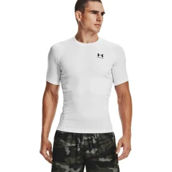 Cheap Heatgear Comp T-Shirt Men - White, Black Compression|Shirts