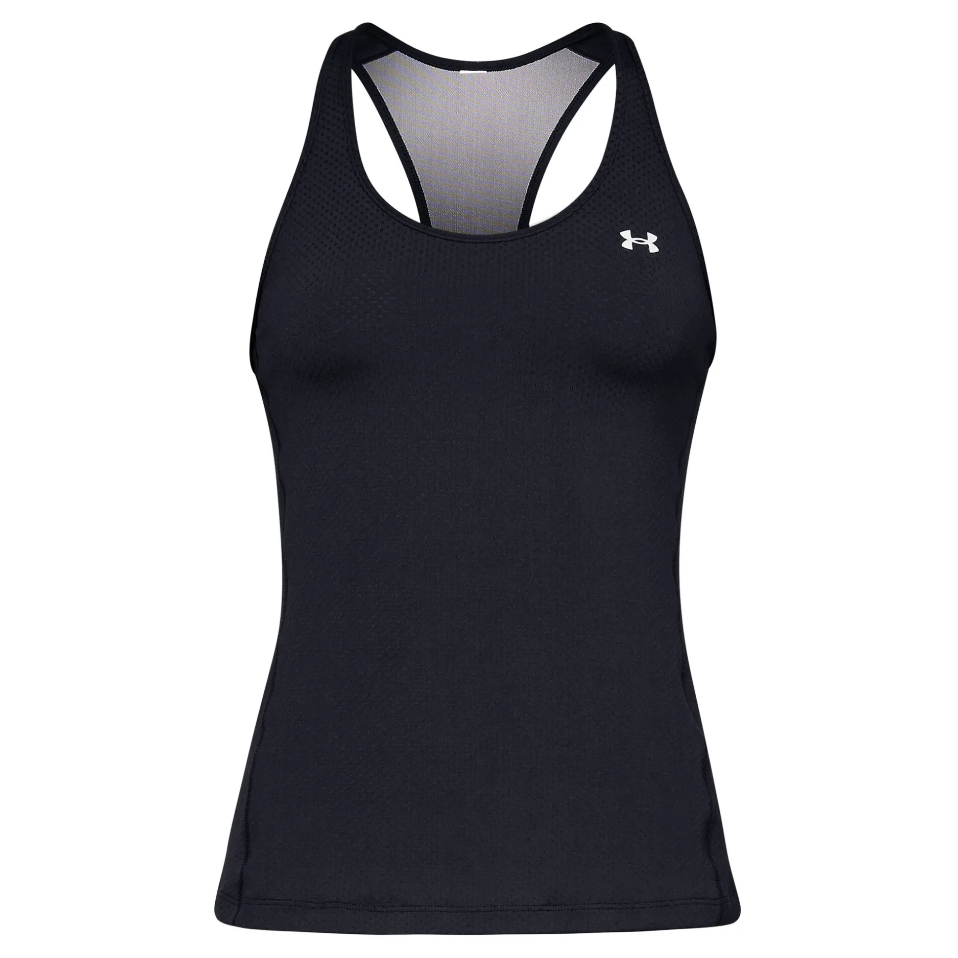Clearance Heatgear Racer Tank Top Women - Black, Silver Tops