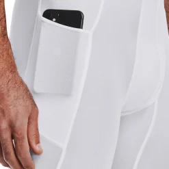 Discount Heatgear Tight Men - White, Black Pants