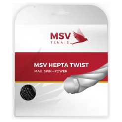 Store Hepta - Twist String Set 12m - Black String Sets