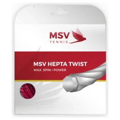 Store Hepta - Twist String Set 12m - Red String Sets