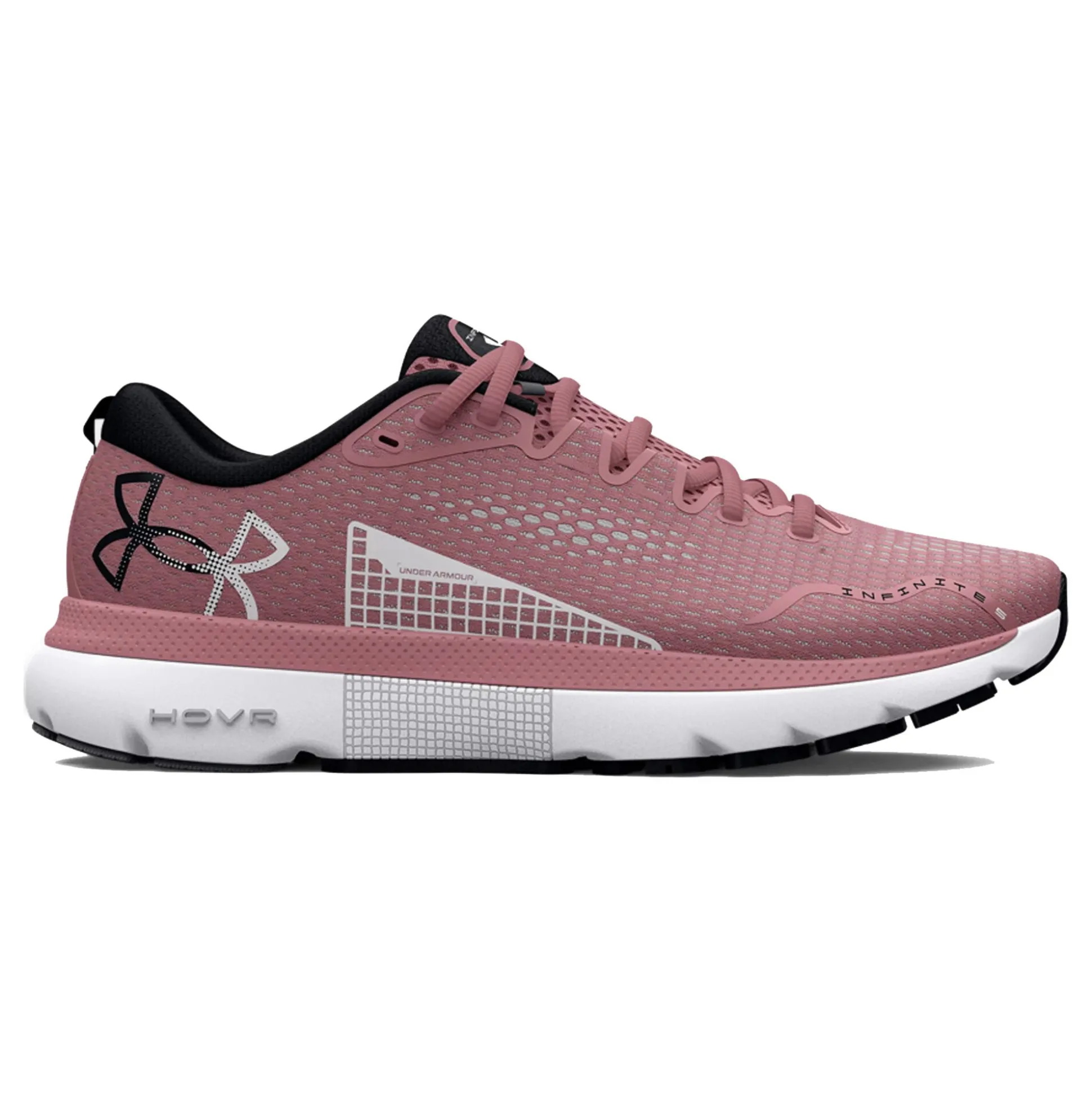 Cheap HOVR Infinite 5 Neutral Running Shoe Women - Antique Pink, Black Running Shoes