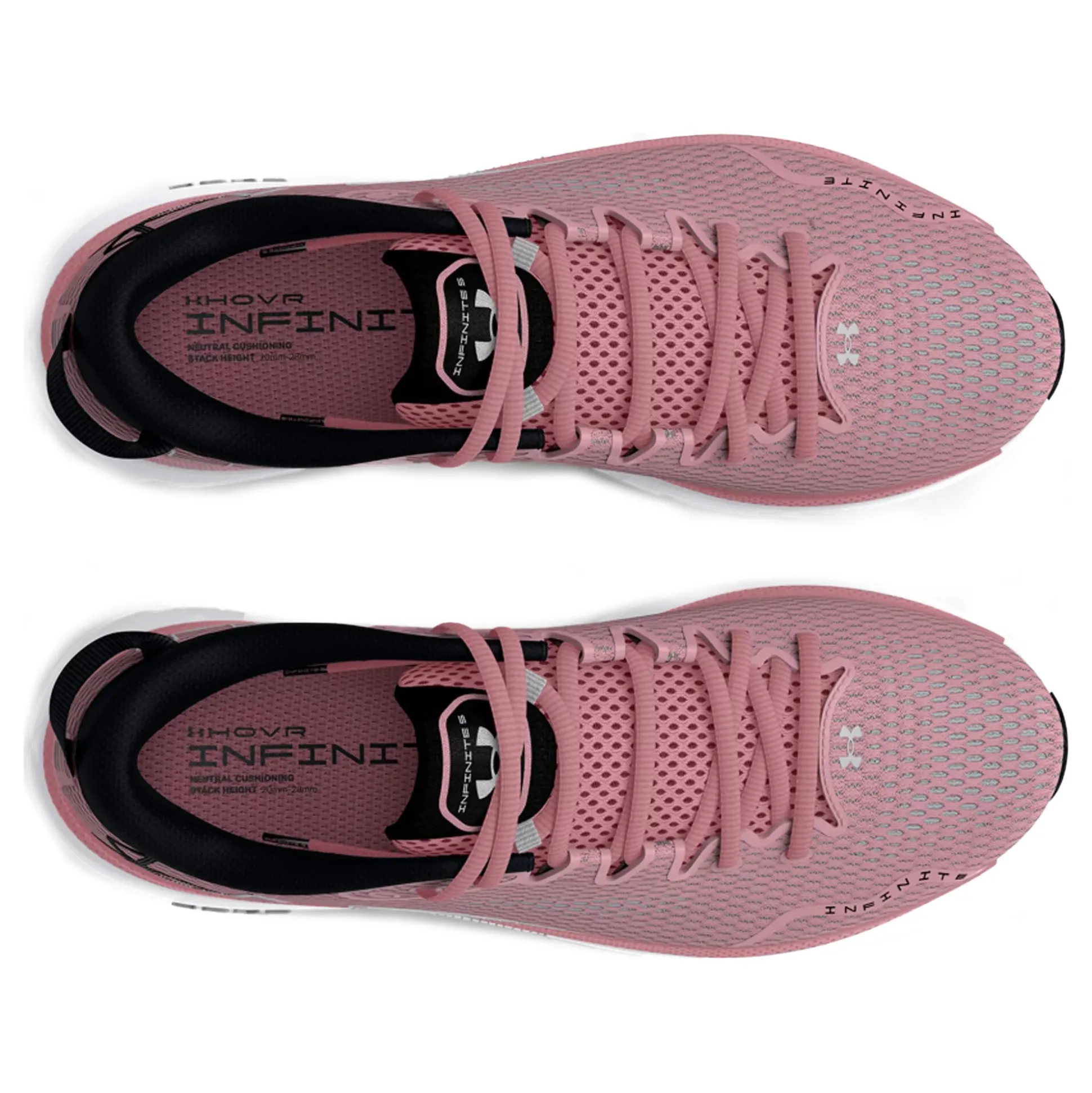 Cheap HOVR Infinite 5 Neutral Running Shoe Women - Antique Pink, Black Running Shoes