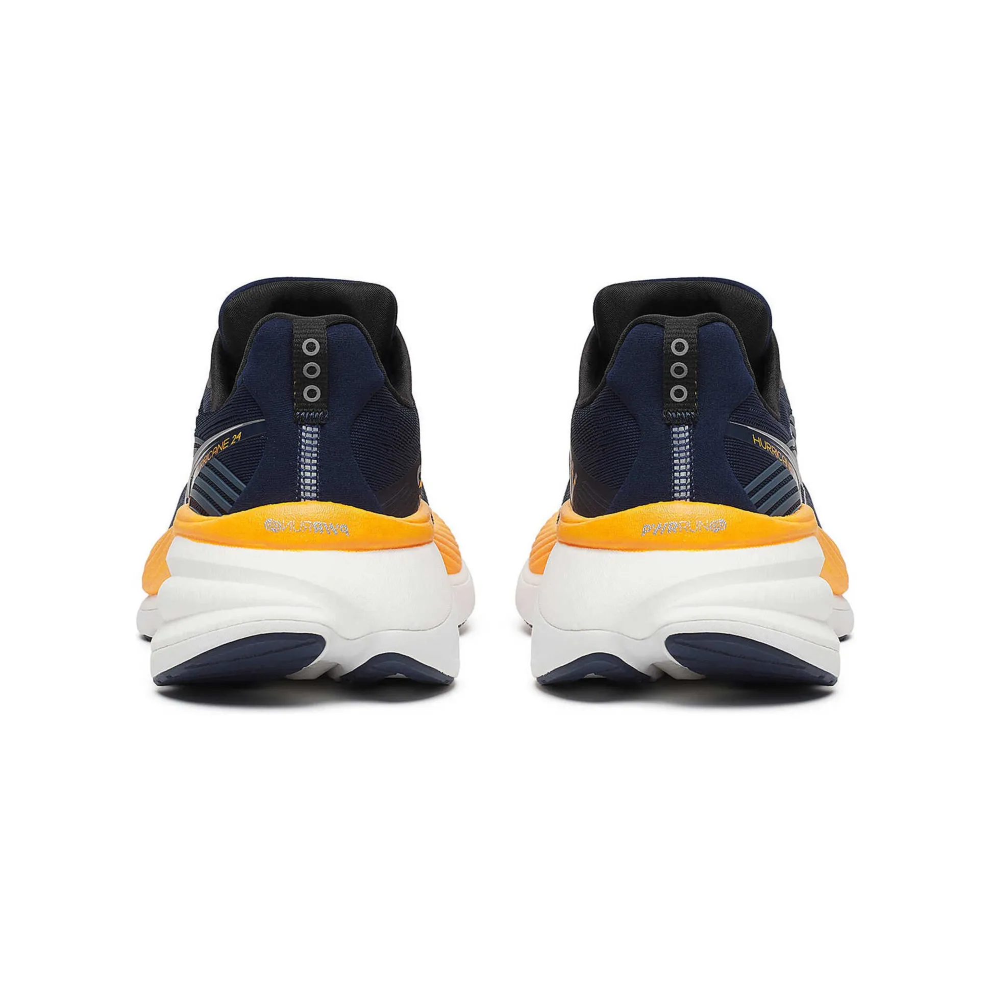 Flash Sale Hurricane 24 Stability Running Shoe Men - Dark Blue, Orange Running Shoes