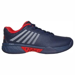 New Hypercourt Express 2 Clay Court Shoe Men - Dark Blue, Red Clay Court Shoes